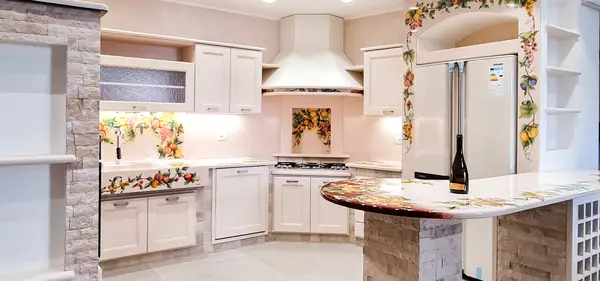 Made-to-measure lipari kitchen by Artesole