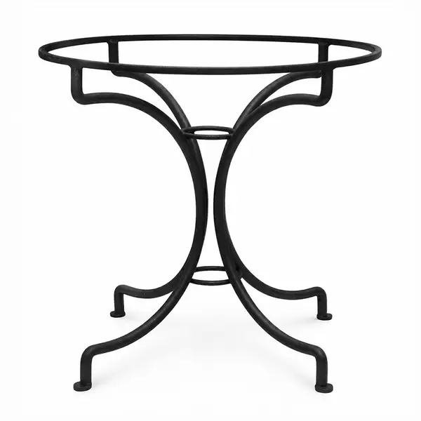 Wrought Iron Base for lava stone table