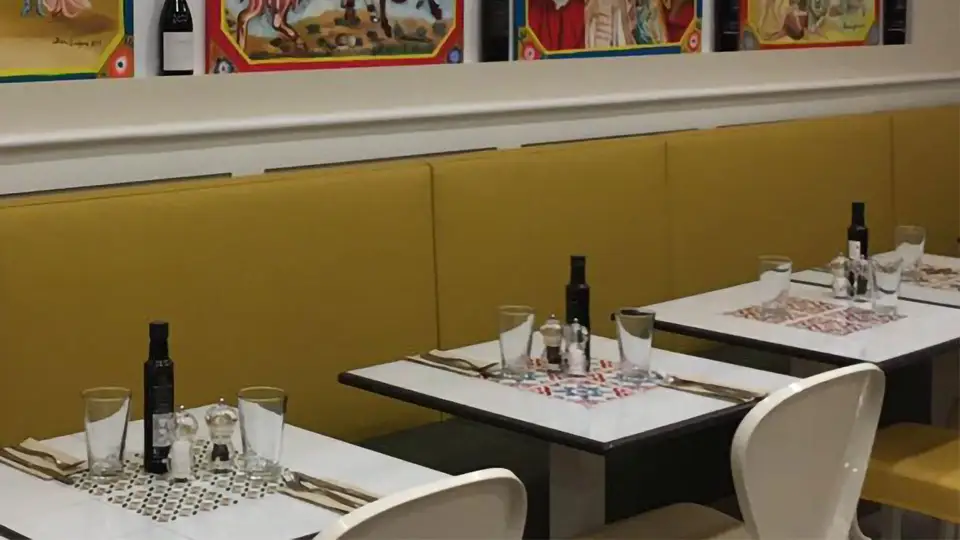 Custom lava stone tables for restaurants and bars