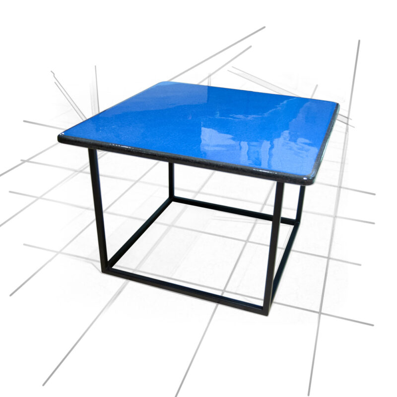 blue Lava stone table